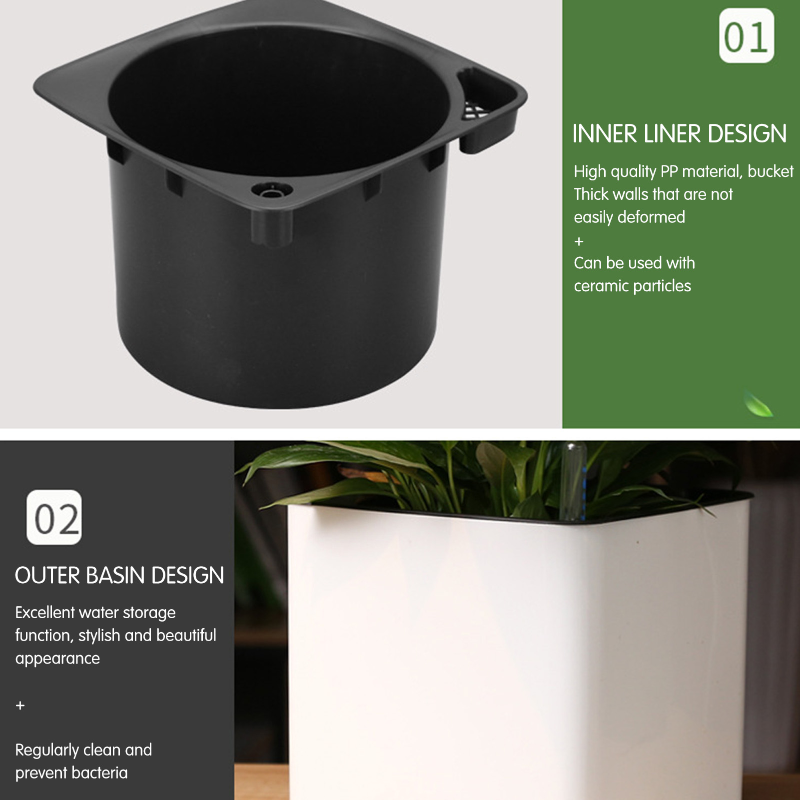 Self Watering Planter Self-wat - Aloe Vera Pot review and price
