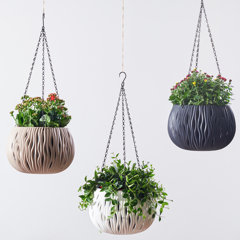 Hanging pot, plastic personali - Spider Plant Hanging review and price